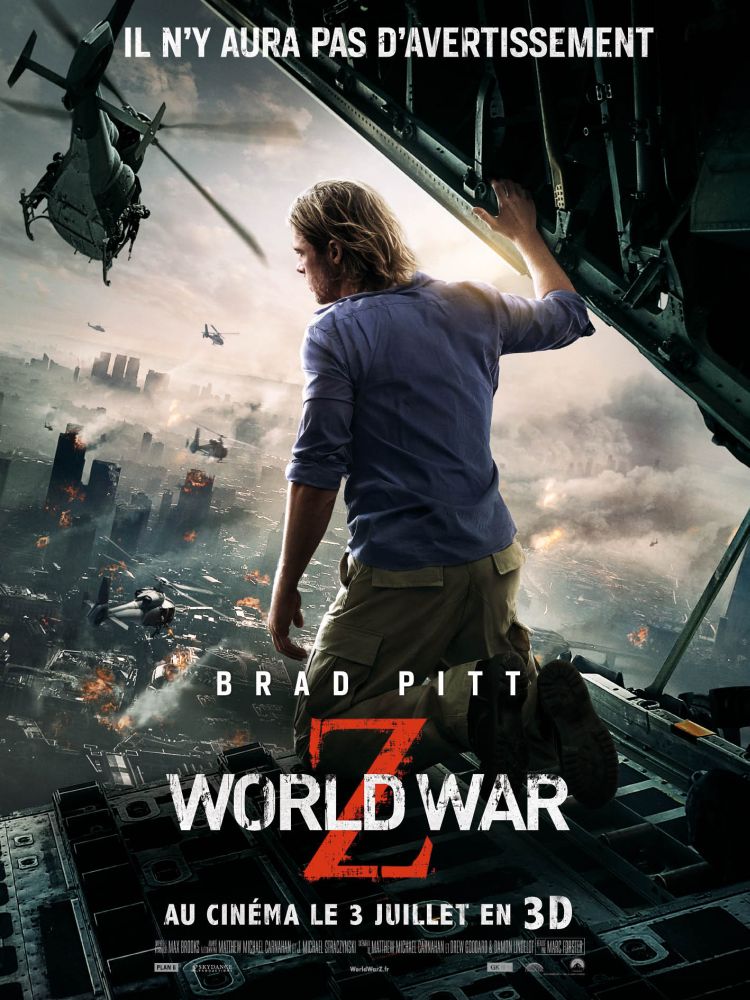 world war z 2013 cast